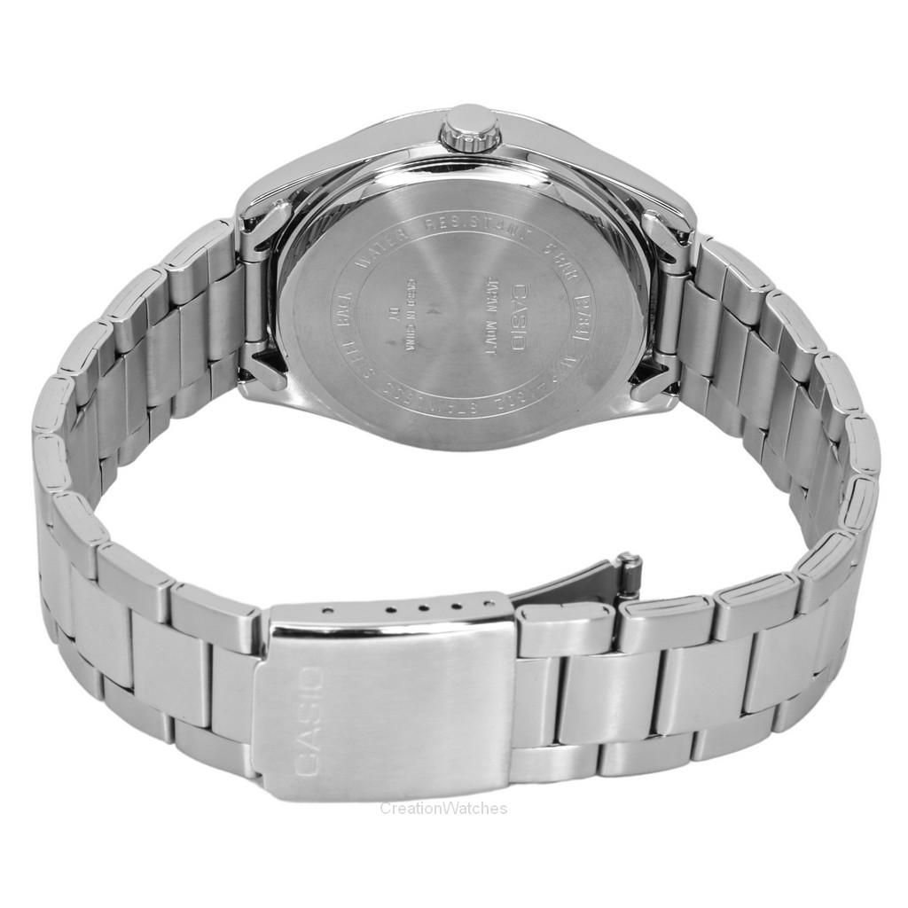Casio Standard Analog Stainless Steel White Dial Quartz MTP-1302D-7B Men's Watches