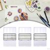 Empty Watercolor Palette DIY Tray with Lid Large Travel Tin Metal Box for