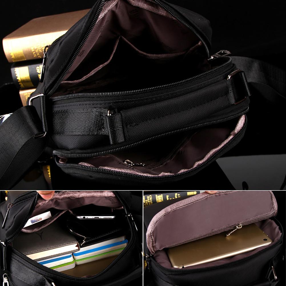 Men s Shoulder Bag Business Messenger Bag Oxford Zipper Bag for Men