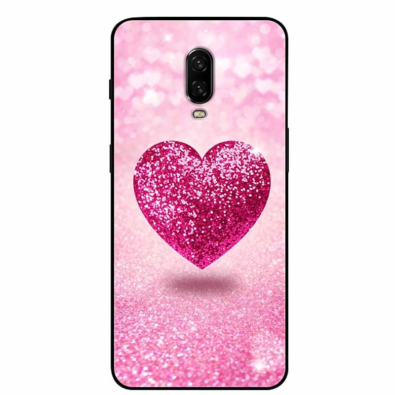 For Oneplus 6T Case Silicone Lovely TPU Soft Phone Cover for One Plus 6 6T Protective Back Shells oneplus6T Cute Cats Funda Capa