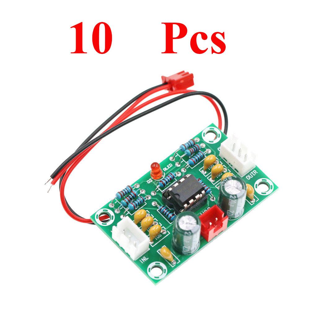 1~100Pcs XH-A902 NE5532 Audio Preamp Board 5X Gain Wide Voltage Op Amp Tone Control Preamplifier Module For Audio Equipment
