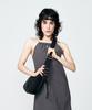 Vlot Eyelet Strap Hobo Bag [Black]
