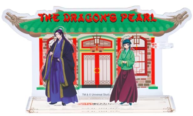 

USJ The Apothecary s Diary Nekoneko Jinshi Acrylic Pen Stand, Figure, Ornament, Official, Approx. 19cm