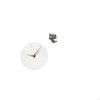 Silent Wall Clock Art with Owl Figurine Sculpture for Home Kitchen Office Study Room And Living