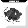 uxcell HVAC Blandeluftspjeldaktuator Kompatibel med Toy Ota 4 Runner Kompatibel med Toy Ota FJ Cruiser Foran Slitesterk Plast 1 stk Svart Nr. 8710635120