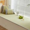 Summer Rattan Mat Window Cushion Window Sill Mat Balcony Cushion Summer Mat Cool Non-Slip Breathable Cushion Waterproof