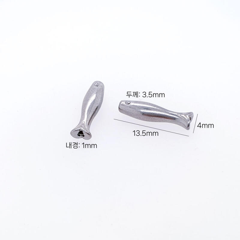 Chirurgiczny Smukły Wisiorek do Piercingu Ryby Akcesorium