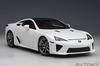AUTOart 1/18 Scale Lexus LFA (Whitest White/Black Carbon Fiber) Finished Product