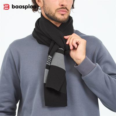 Écharpe d'hiver tricotée chaude pour hommes et femmes, universelle, tout-en-un, marque de haute qualité, mode, écharpe d'hiver pour hommes