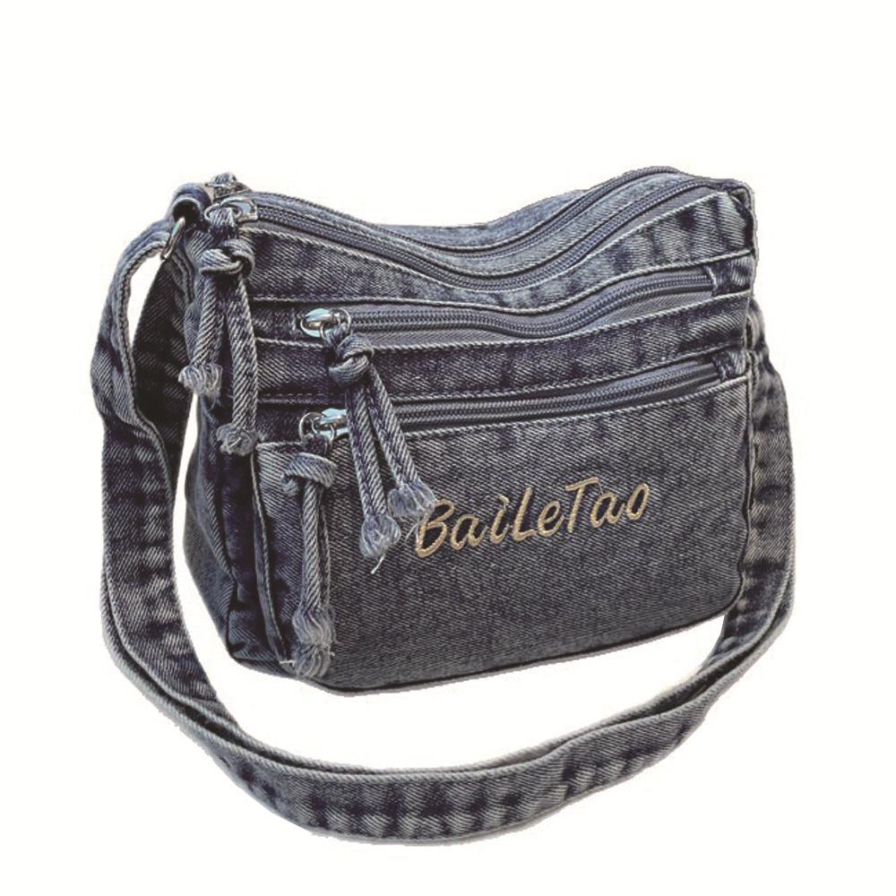 Umhängetasche, Trendig und Modisch, Lässiger Stil, Retro-Einschultertasche, Freizeit-Tasche