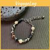Vintage Natural Stone Beaded Bracelets For Men And Women Handmade Geometric Style