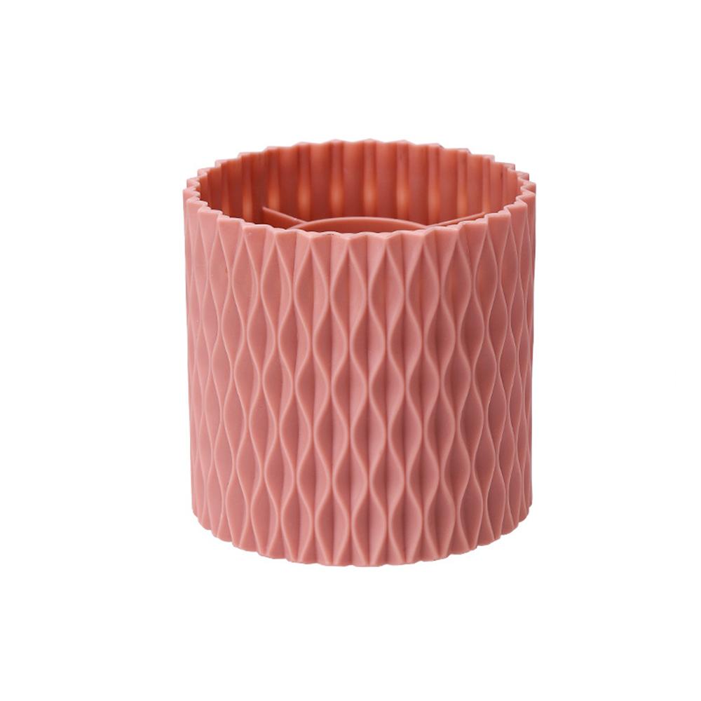 360° Rotating Makeup Brush Storage Bucket for Easy Use and Storage of Brushes and Cosmetics
