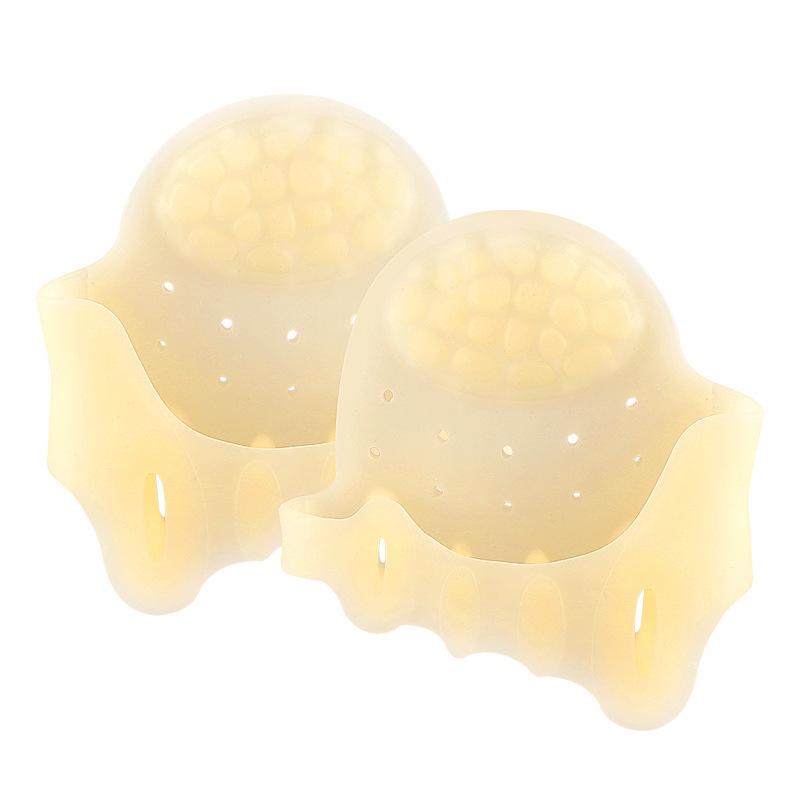 Five-Toe Arch Support Separator with Soft Shock Absorption and Pressure Relief, Massage Forefoot Insole, Hallux Valgus Corrector