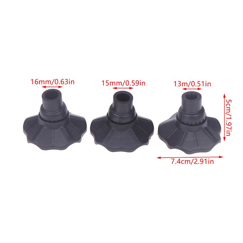4Pcs 13Mm 15Mm 16Mm Camping Stool Leg Cap Plastic Non-Slip Outdoor Chair Foot Cover Adjustable Fishing Chair Leg Mat Accessory