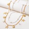 Fashion Bohemian Waist Chain for Women Sexy Layered Tassel Starfish Shell Belly Chain Summer Beach Bikini Body Charm Jewelry
