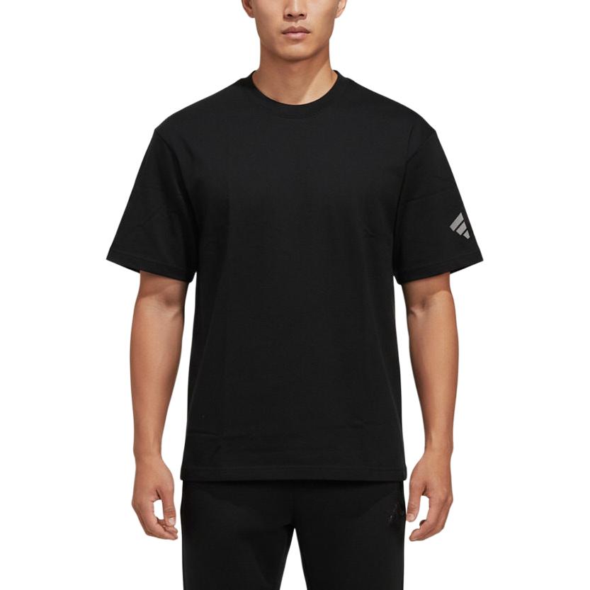 Adidas FOS Round Neck Sports Casual Pullover Short Sleeve T-Shirt Men Tops KS2435 S