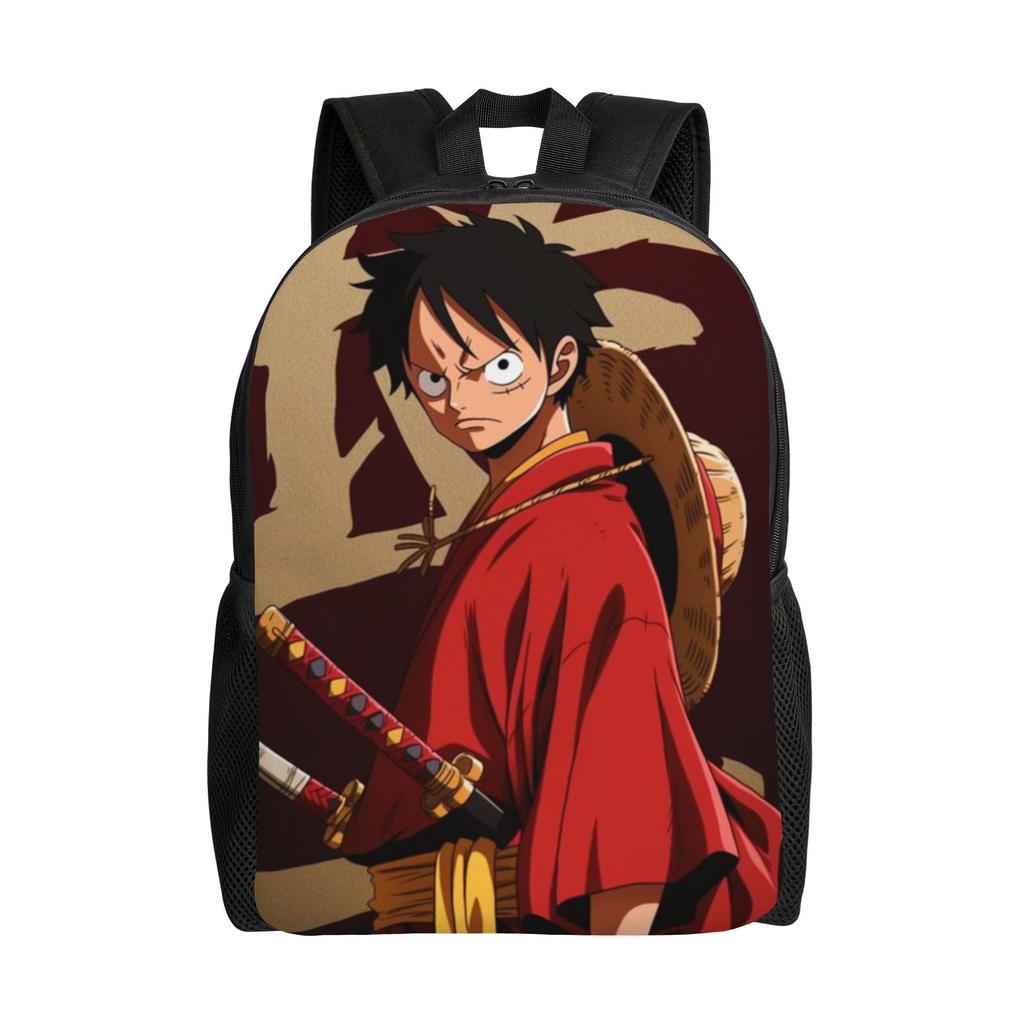 Back To School Season Gear 5 Luffy Rucksack One Piece Unisex Snack Storage Backpack