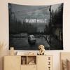 SSilentS Hill Game Hanging Bohemian Tapestry Hanging Tarot Hippie Wall Rugs Dorm Japanese Tapestry