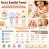 Baby Nail Cutter Secure Newborn Safe Nail File Nail Cutter Baby Manicure Set for Baby Nail Care Gift Set