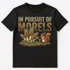 Forager Enthusiast Morel Mushroom Hunting Squirrel Unisex T-Shirt