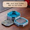 Chinese Style Handmade Embroidered Jewelry Brocade Tiandi Gai Ancient Style Jewelry Storage Gift Packaging Box Various Styles