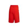 adidas Solid Color Lace-Up Sports Woven Shorts Women Shorts Orange-Red HA8904