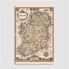 1927 Vintage Mappa Irlanda Segno Metallico Decorazione Murale Design Bar Grotta Club Segno di Latta Poster