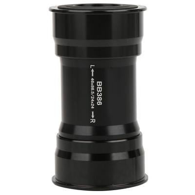 BB386 Aluminium Alloy Black Mountain Bike Frame To Crankset 24mm Press In Bottom Bracket Bicycle Accessory