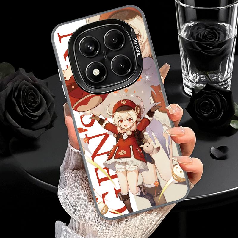 Genshin Impact Anime Soft Phone Case for Xiaomi Redmi Note 13 14 15 Pro Plus 12S 12 11S 11 11T 10S 10 Shockproof Cover Back Shel