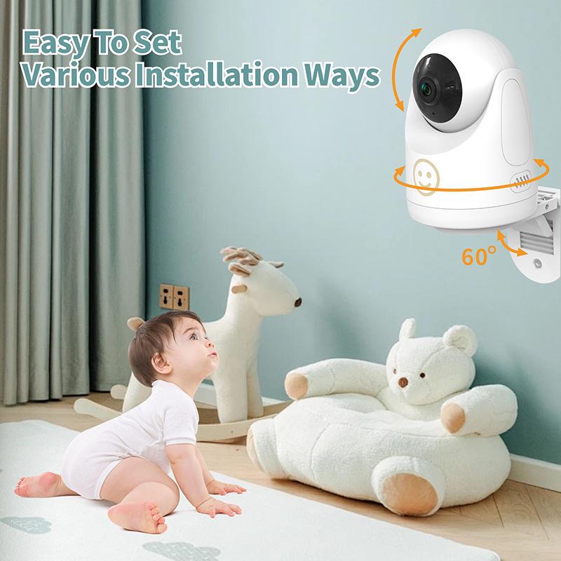 5 HD Wireless Baby Monitor with WiFi, Two-Way Talk & Night Vision EU Plug