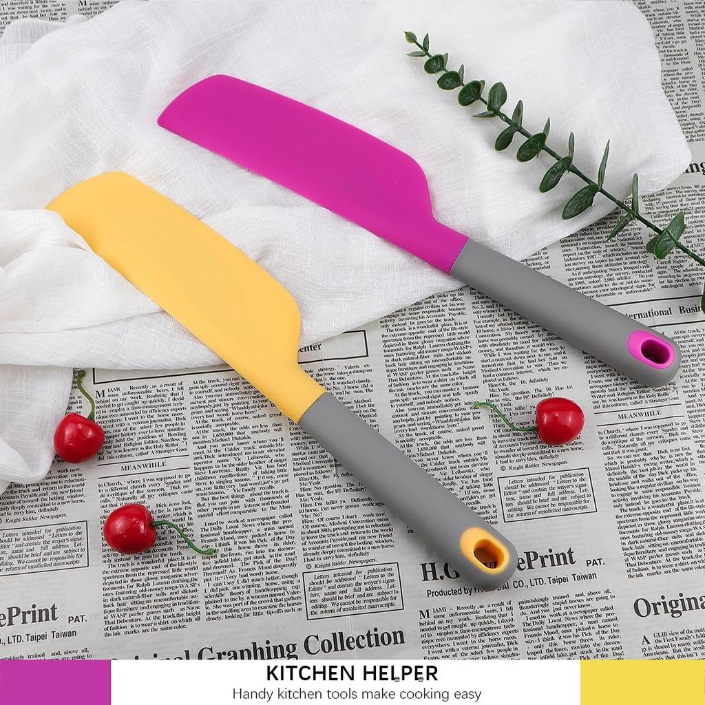 Omelette Spatula, Kitchen Blender, Silicone, Flip and Fold Omelette Blender, Kitchen Omelette Pancake Crepe