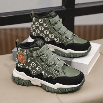 Baumwoll-Sneaker mit Samtfutter für Kinder - Herbst/Winter 2025, Warm, Rutschfest, Weiche Sohle, Trendig für Jungen & Mädchen