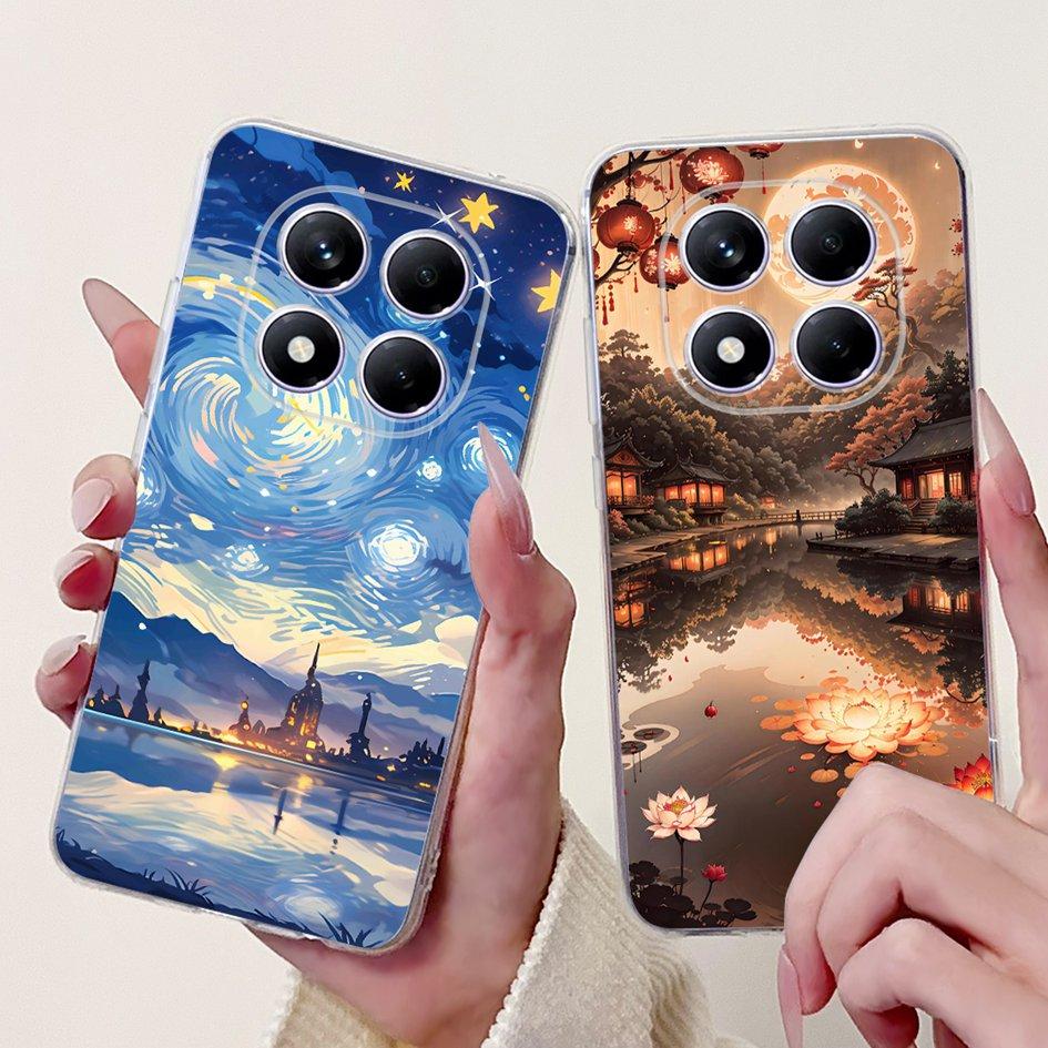 For Xiaomi Redmi Note 14 Pro 5G Case 2025 New Stylish Flower Soft Silicone TPU Phone Cover For Redmi Note 14 Pro+ Plus Protector