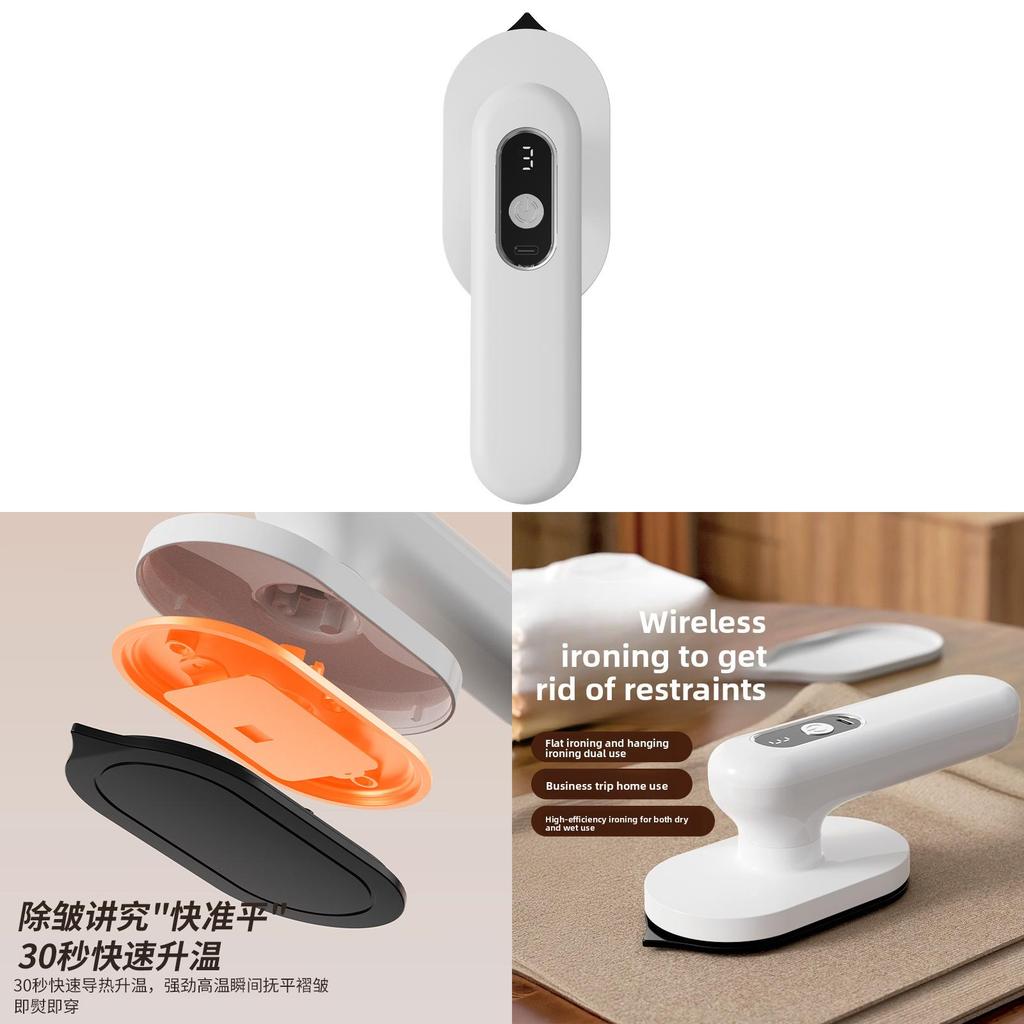 Portable Wireless Clothing Steamer With Ceramic Heating For Travel And Home Use