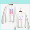Bts Kpop In Bloom Sweater Unisex Jung Kook Hoodie Bangtan Boys Stylish Comfortable Cotton Blend