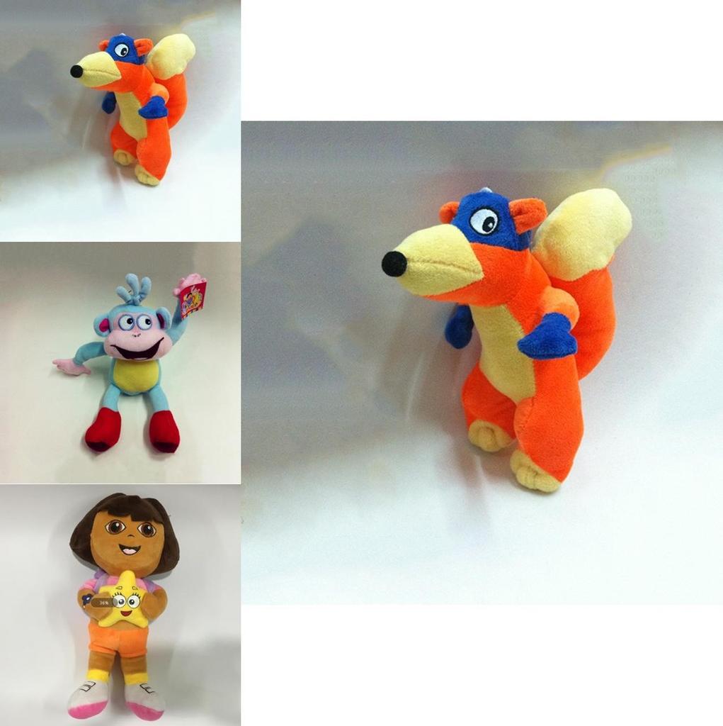 Hochwertiges Dora die Entdeckerin Swiper Fuchs Plüschtier Perfekt für Kinder ab 3 Jahren