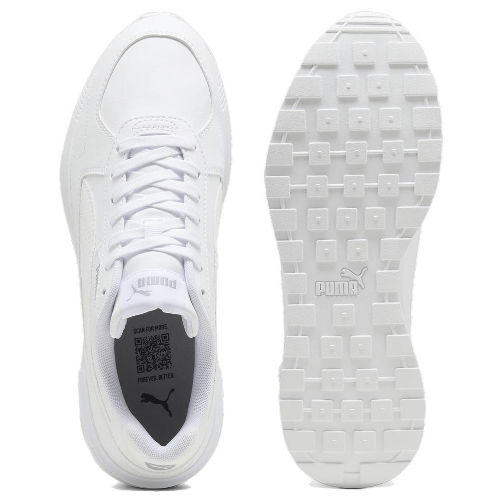 Puma Graviton Comfortable Non-Slip Low-Top Running Shoes Unisex Sneakers White 395378-02