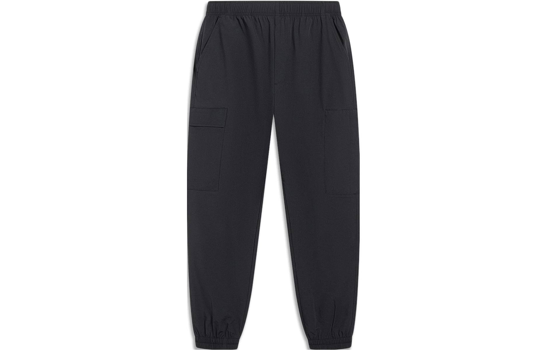 Li Ning Sports Lifestyle Collection China Culture Collection Knitted Sweatpants Men s Black AYKT169-2 L