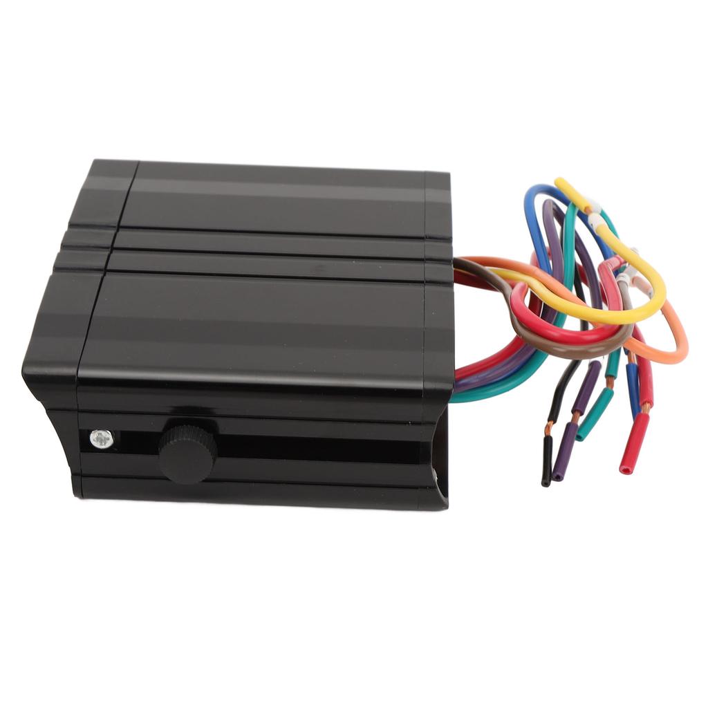 6 Gang Rocker Switch Box DC12V 40A Blue Light Multifunctional Universal Fit for Automotive Cars Vehicles Boats RVs SUVs