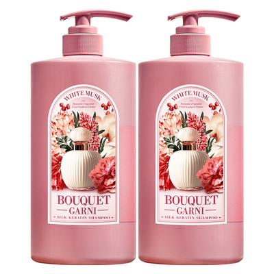 Silk Keratin Shampoo White Musk, 1L, 2 Ea.