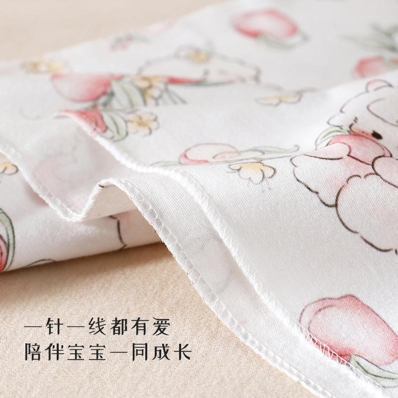 Package Single Class A Pure Cotton Newborn Baby Thin Towel Holding Quilt Newborn Baby Delivery Room Cloth Swaddle Towel Baby Quilt