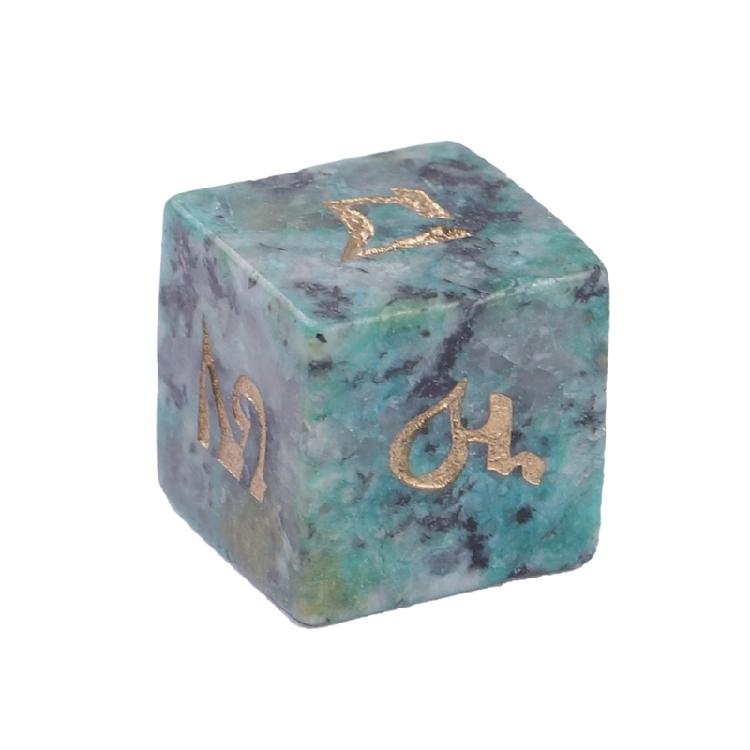 Natural Crystal 6 Sided Round Corner Dices Mult Sided Table Game Dices Math Counting Teaching Tool Mahjong Accessories