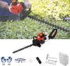 Gas Hedge Trimmer with Double Side Blade,  2 Cycle Gas Powered Hedge Trimmer, 2 Stroke Fuel-efficient Low Voice Gas Bush Cutter