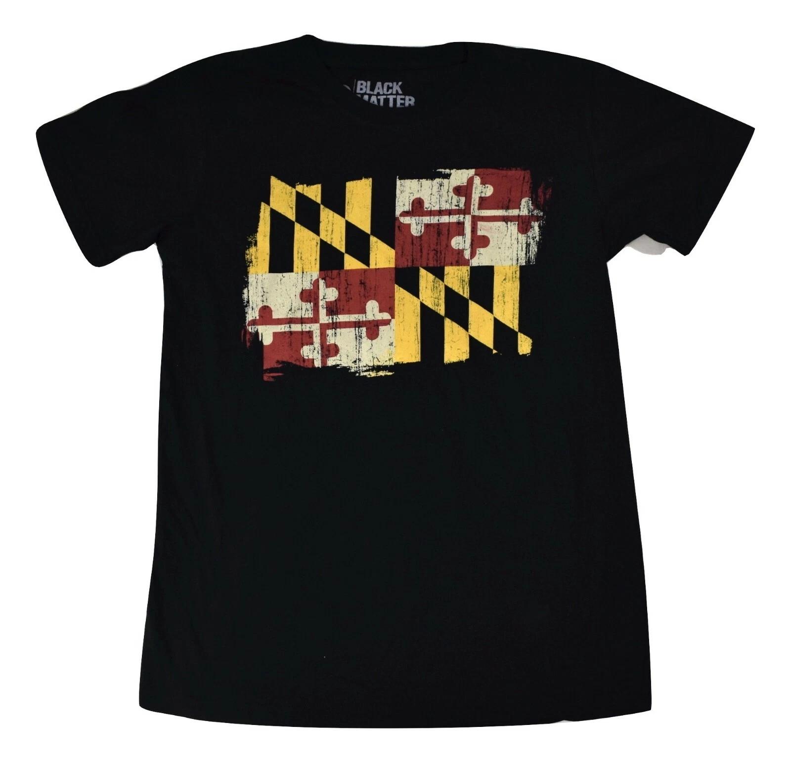 

Hot Topic Mens Maryland State Flag Shirt New XS, S S