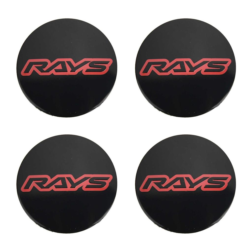 JDM Car Styling 45MM Wheel Center Emblem 50MM VOLK RAYS Logo 56MM Sport Rim Cap Stickers 60MM Wheel Cover Hub Badge Gram 65MM
