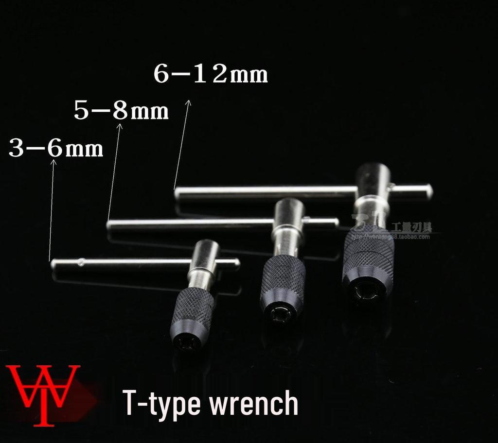 T-Handle Tap Wrench for 3-12mm Taps