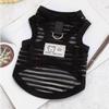 Summer Dog Clothes Bear Print Dog Vest Chihuahua French Bulldog Thin Breathable Shirt Sun Protection Puppy Outfit Pet Costume