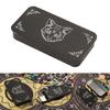 Portable Tarots Card Box Astrologys Divination Storage Case Iron Tarots Card Storage Case for Witches Decoration