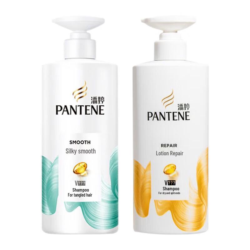 

Pantene Шампунь Шелковистая гладкость 2x500г Комбо