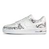 Nike Air Force 1 Low Air Force 1 Low Top Skateboard Shoes Women's Black White DD8959-100(team5-)